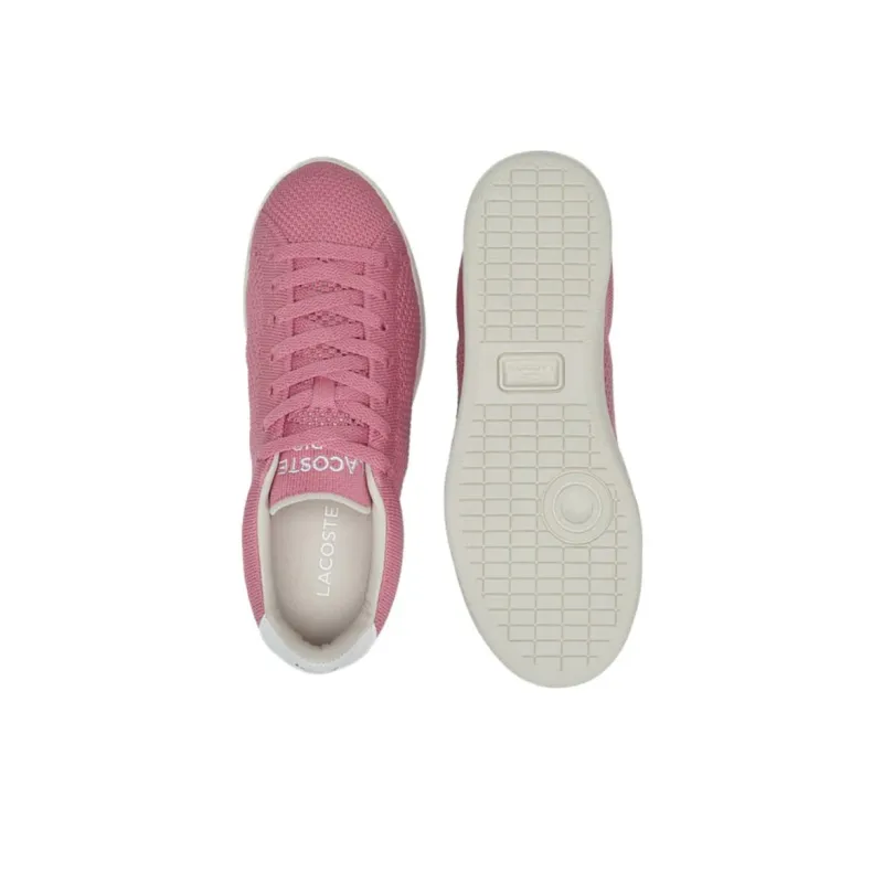 LACOSTE Low Top Skateboard Shoes Women's Pink-4