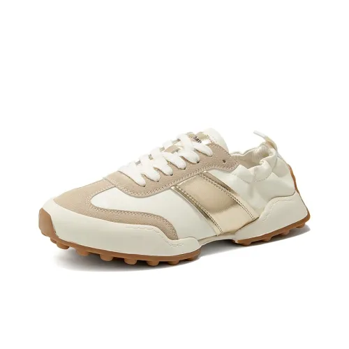 La Chapelle Wear-Resistant Low-Top Chunky Sneakers Women's