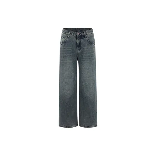 F.K.V.A Jeans Unisex Blue