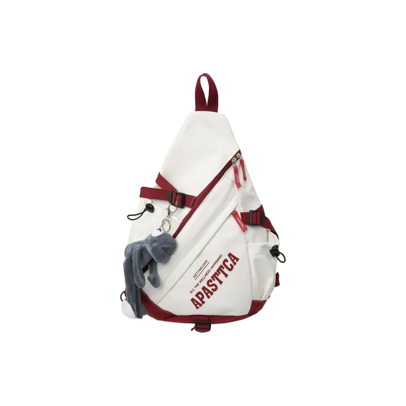 GOBLIN SHARKS 1759 Nylon Crossbody Bag Regular Unisex Black/Red/Green/Gray-20