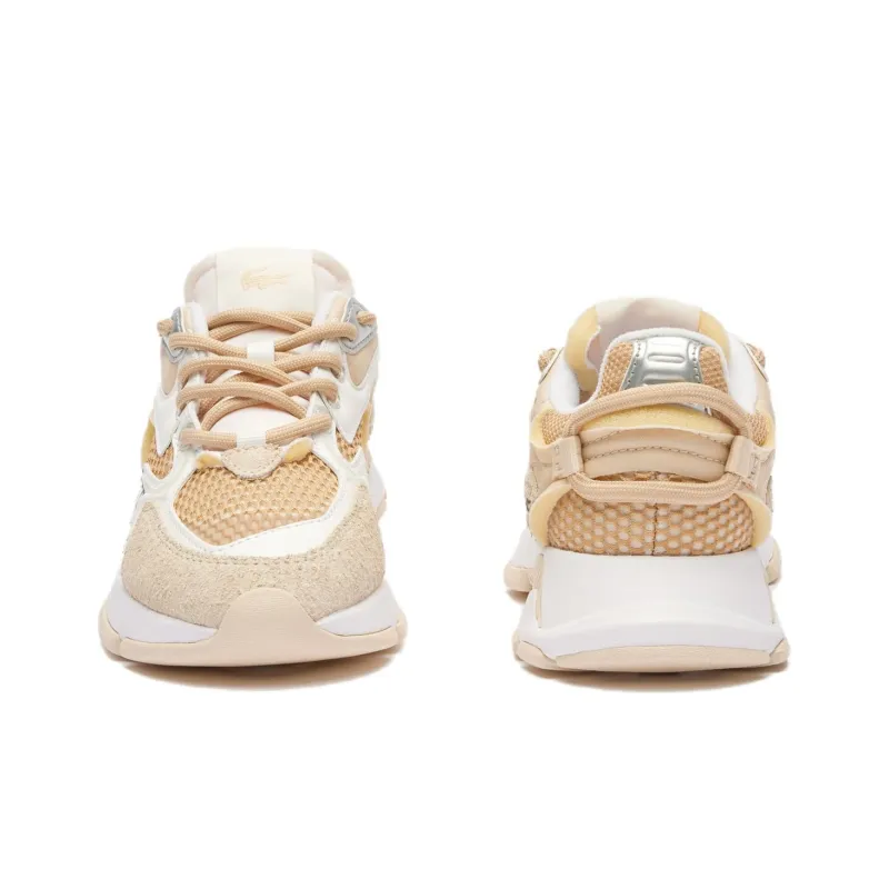LACOSTE L003 Neo Low-Top Casual Shoes Women's Light Brown-3