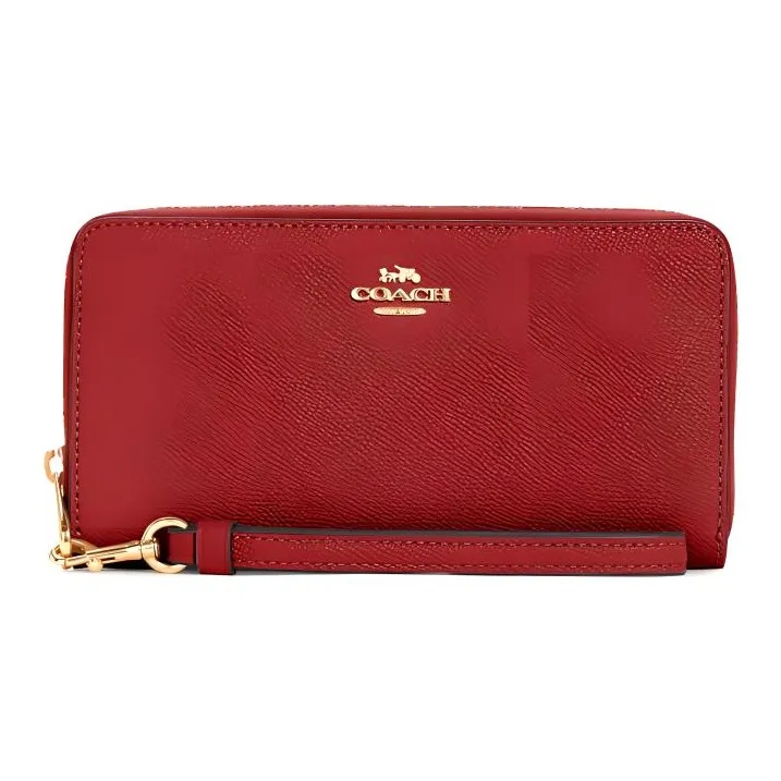 COACH Zip Around Wallets-0