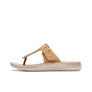 Clarks EVA Flip Flops Women's Walnut