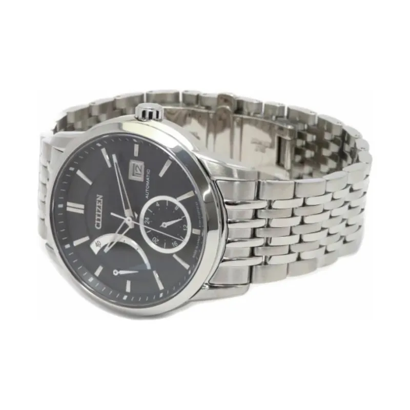CITIZEN Classic Mechanical Automatic Mechanical Movement Watch Men's Watches Black Dial-3