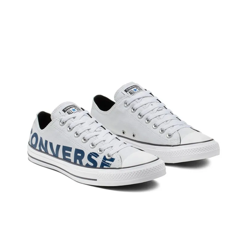 Converse Chuck Taylor All Star Ox Sneakers White/Blue-2