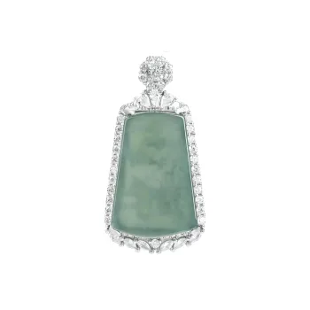 Jade Is Boundless Glutinous Jade Jadeite Necklaces Unisex
