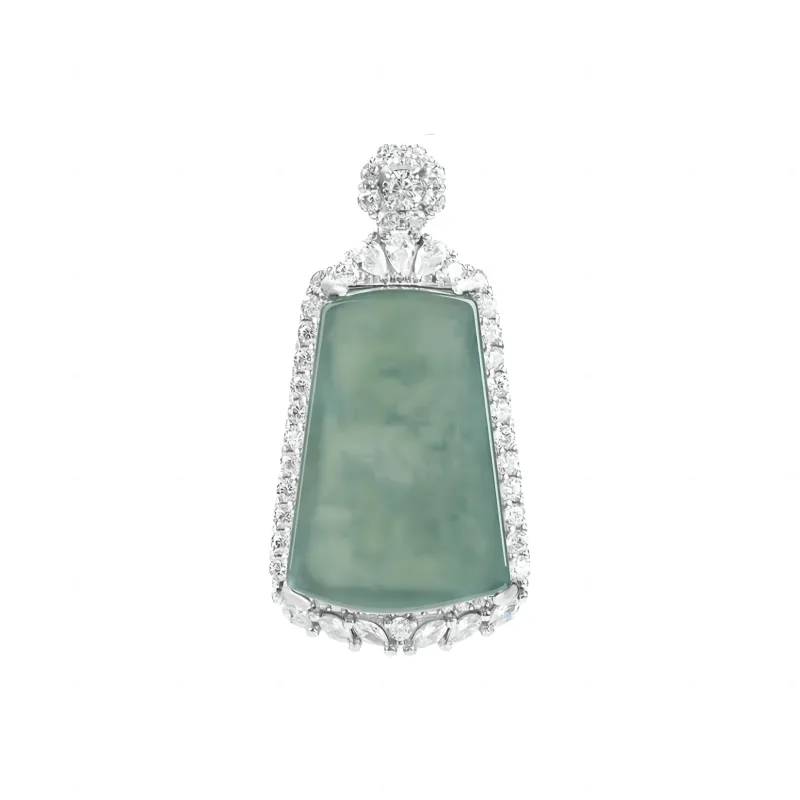 Jade Is Boundless Glutinous Jade Jadeite Necklaces Unisex-0