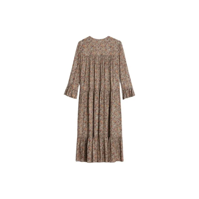 CELINE Long Sleeved Dresses Women's Multicolor-1