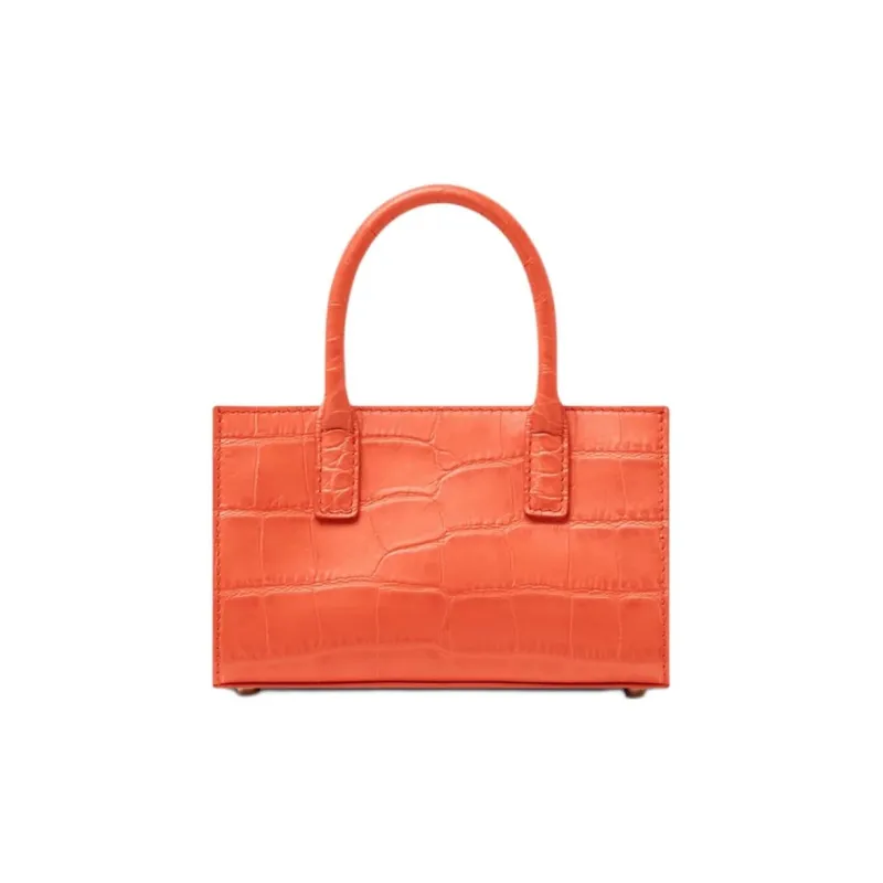 VERSACE Medusa '95 Cow Leather Tote Bag, Shopping Bag, Shoulder Bag, Crossbody Bag, Handbag Mini Women's Coral-2
