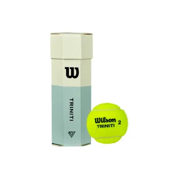Wilson WRT125200 Tennis Balls Blend Wool Match Ball Competition Green