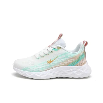 DOUBLE STAR 88 Breathable And Lightweight Low Top Running Shoes Women's White Green