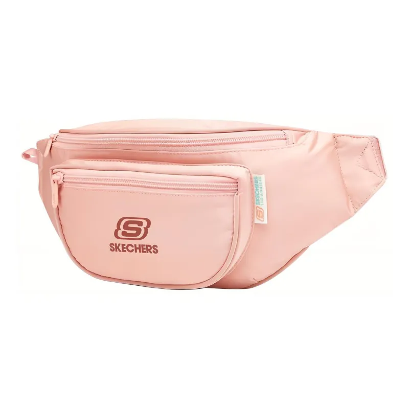 Skechers Fabric Dumpling Bag Fanny Pack Regular Unisex Flesh Pink-1