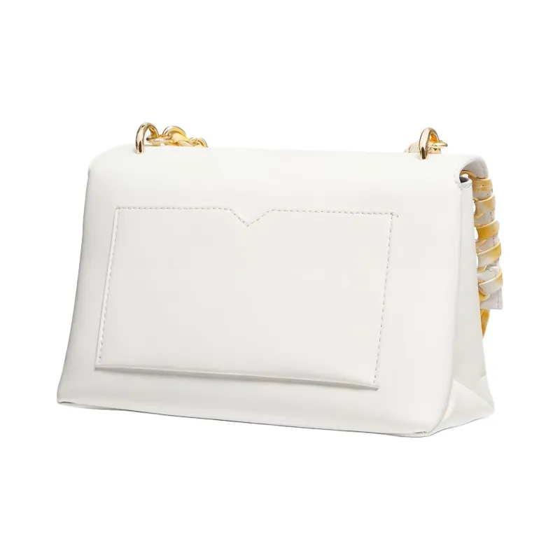 MICHAEL KORS Cece Cow Leather Crossbody Bag Crossbody Bag Shoulder Bag Women's Yellow White Multicolor-2