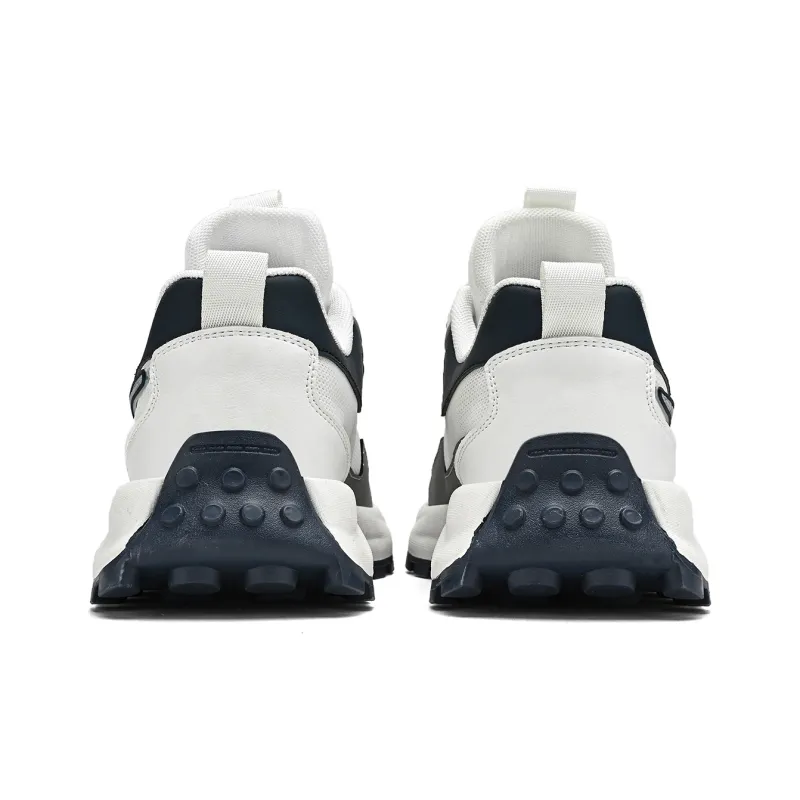 Binary Chunky Sneakers Men Low Top Gray-5