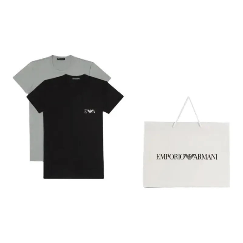 EMPORIO ARMANI T Shirt Men's 2 Pack-1