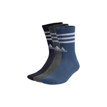 Adidas Free Shipping With AdiClub 3 Stripes Cushioned Crew Socks 3 Pairs