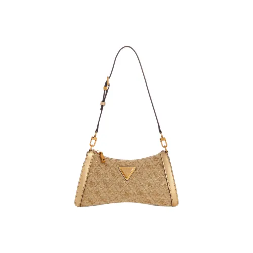 guess Noelle Faux Leather Handbag Shoulder Bag Women's Brown