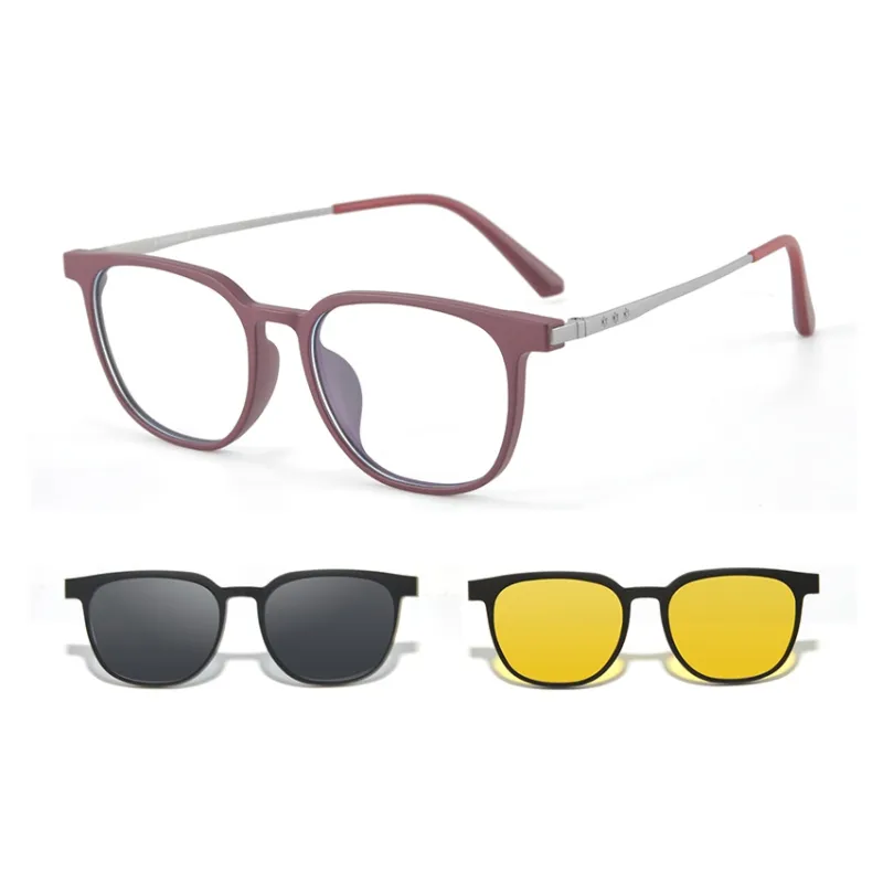 Cornstone Β Titanium TR90 Square Sunglasses Unisex-3