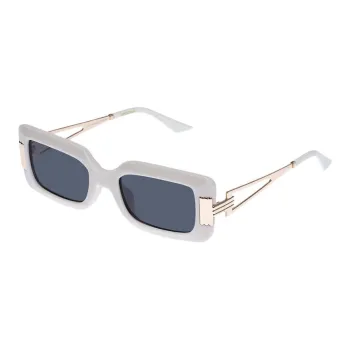 Le Specs - Rectangular Sunglasses Women's Blue