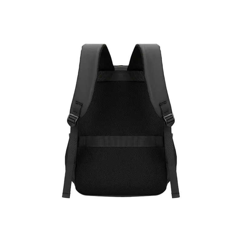 BSELEON Nylon Fabric Backpack Regular Unisex Black And White Graffiti-10