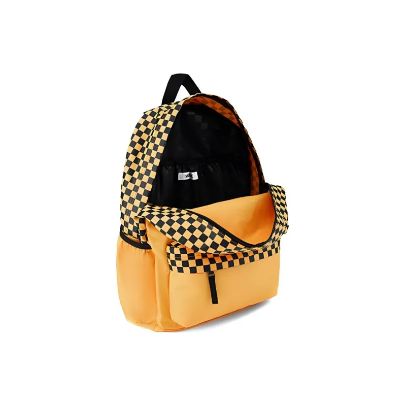 Vans Nylon Fabric Backpack Regular Unisex Orange-4