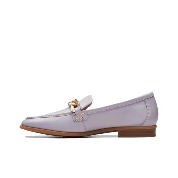 Clarks Sarafyna Iris Loafers 2cm Women's Light Purple