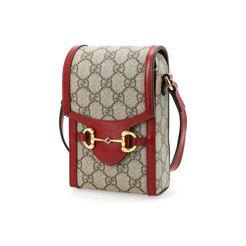 GUCCI Horsebit 1955 Cellphone Pouches-2