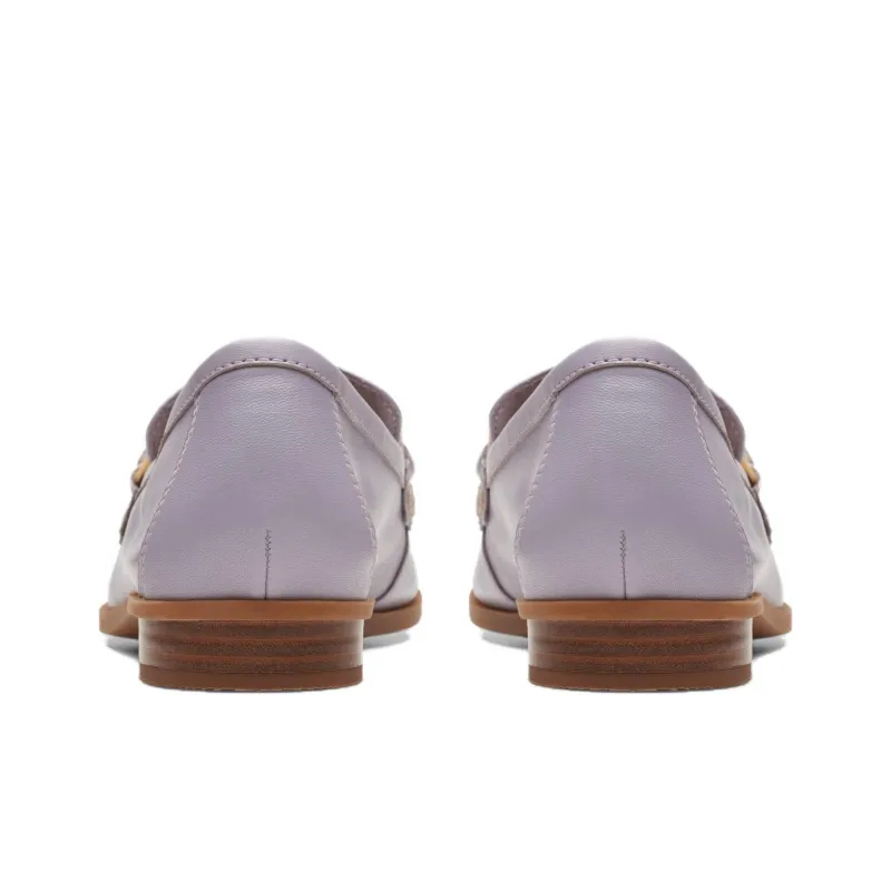 Clarks Sarafyna Iris Loafers 2cm Women's Light Purple-3