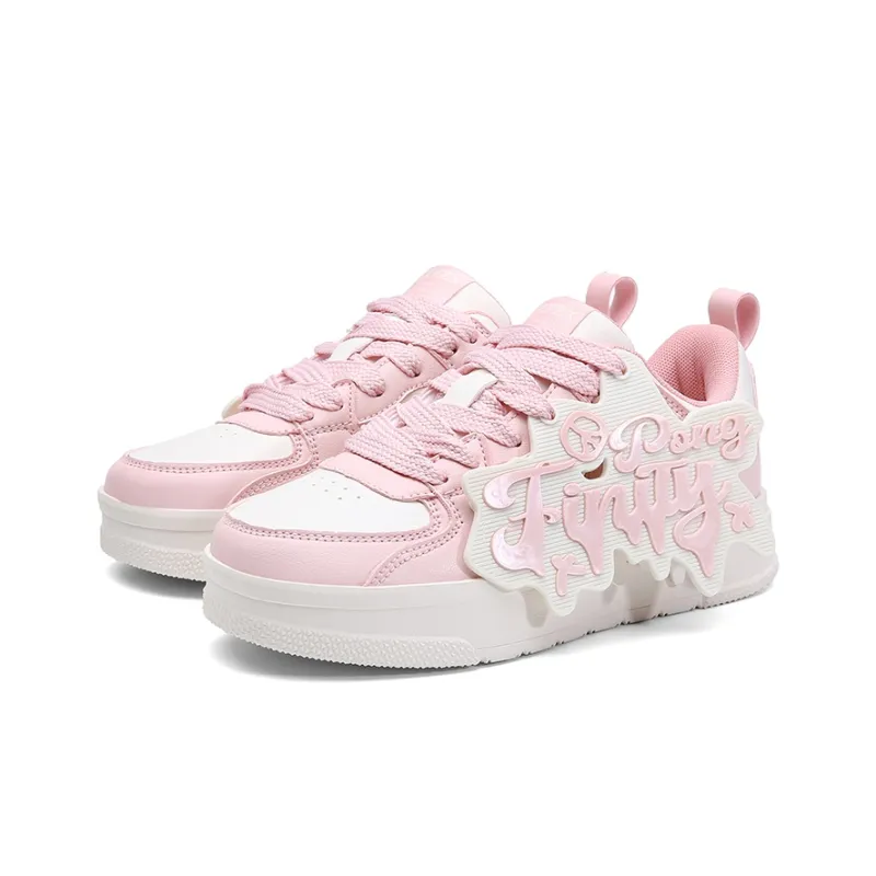 PONGFINITY Low-Top Skateboard Shoes Unisex Ecru-18