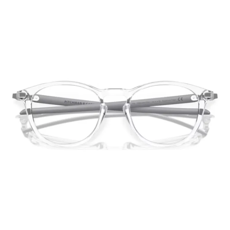 Oakley Injection Molded Oval Eyeglass Frames Unisex Gray-1