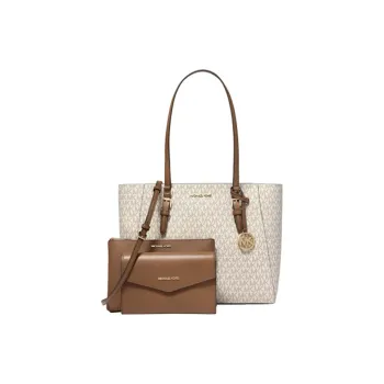 MICHAEL KORS Charlotte Large 3 in 1 Signature Logo Tote Bag