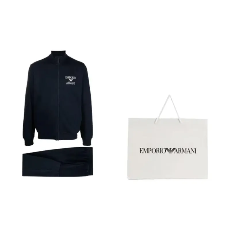 EMPORIO ARMANI Pajama Set Men's Navy-1