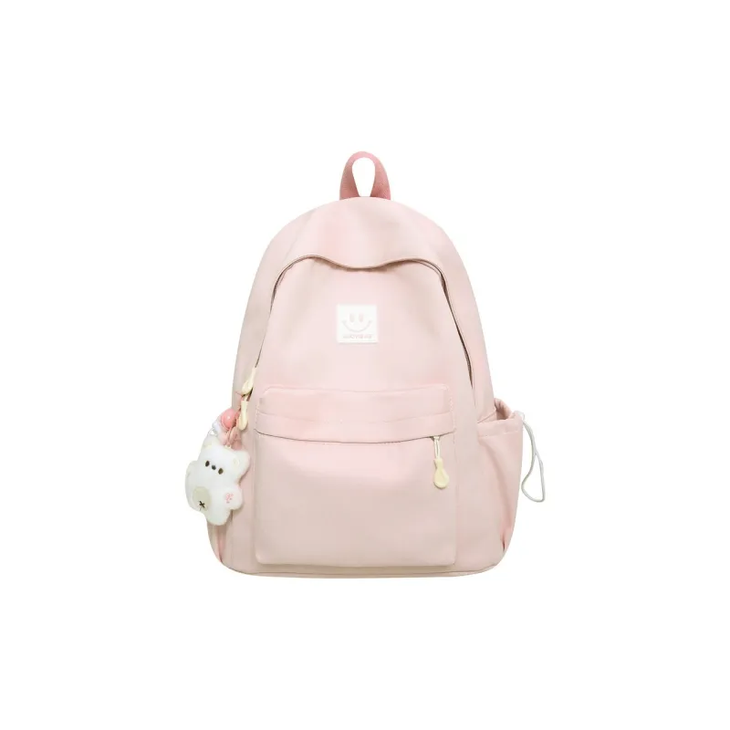 Barang Bear Nylon Backpack Regular Unisex White/Black/Pink/Yellow/Green-4