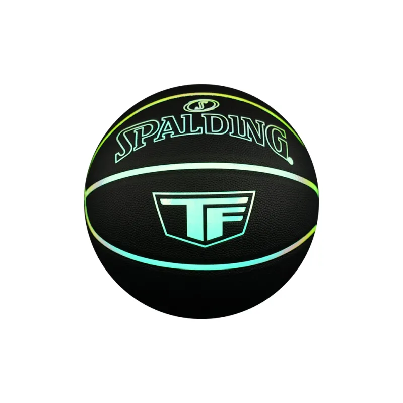 SPALDING TF Collection 77 865Y PU Basketball Black Size 7 Glow In The Dark Unisex-3