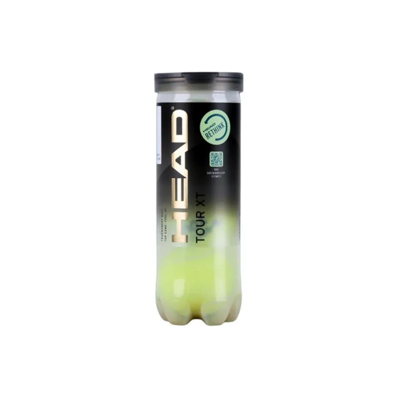 HEAD TOUR XT Tennis Balls Wool, Nylon, Cotton Training Ball Indoor And Outdoor Green-0