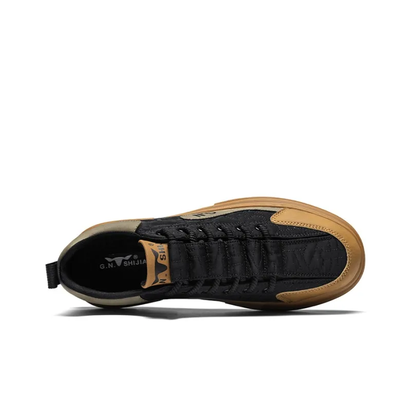 G.N.SHIJIA Height Increasing Low Top Skateboard Shoes Men's-12