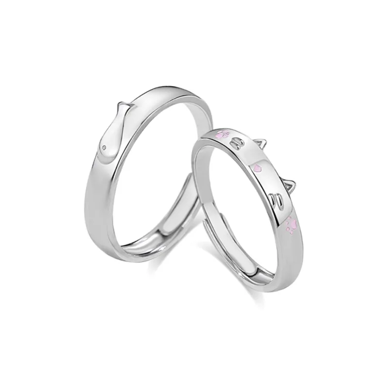 MISS TOOYA S925 Silver Rings Unisex-0