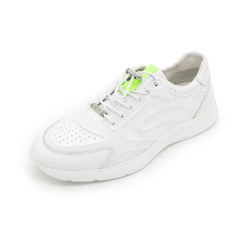 Satchi Casual Shoes White Sneakers Men's White-1