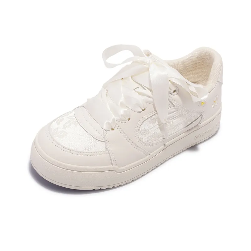 SNXR Slip Resistant Cushioning Abrasion Resistant Lightweight Low Top Skateboard Shoes Women's Beige-2