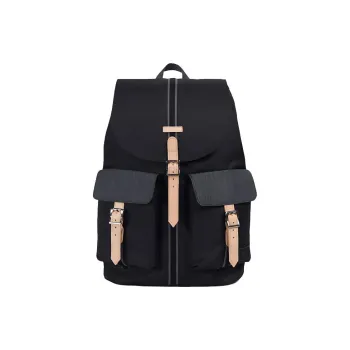 Herschel Polyester Backpack Medium Size Unisex Black