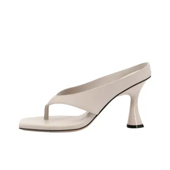 STUDIO AMELIA Flip Flops 9cm Women's Beige