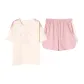 Cream Apricot Shorts