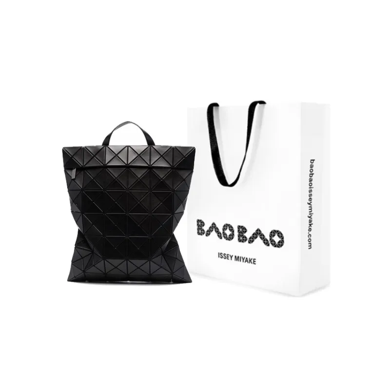 ISSEY MIYAKE Polyester Laptop Backpack Unisex Black-6