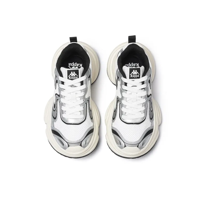 Kappa Low Top Chunky Sneakers Women's Classic White-3