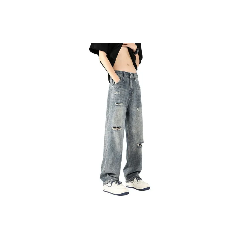PAINT STAIN Jeans Unisex Light Blue-0
