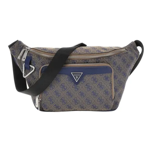 GUESS Fanny Packs Blue With Gray Accents