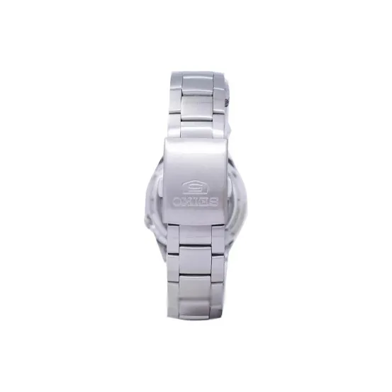 SEIKO Automatic Mechanical Movement Stainless Steel Strap Watch Men's Watch Blue Dial-4