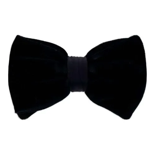 GIORGIO ARMANI Hook-fastening Velvet Bow Tie