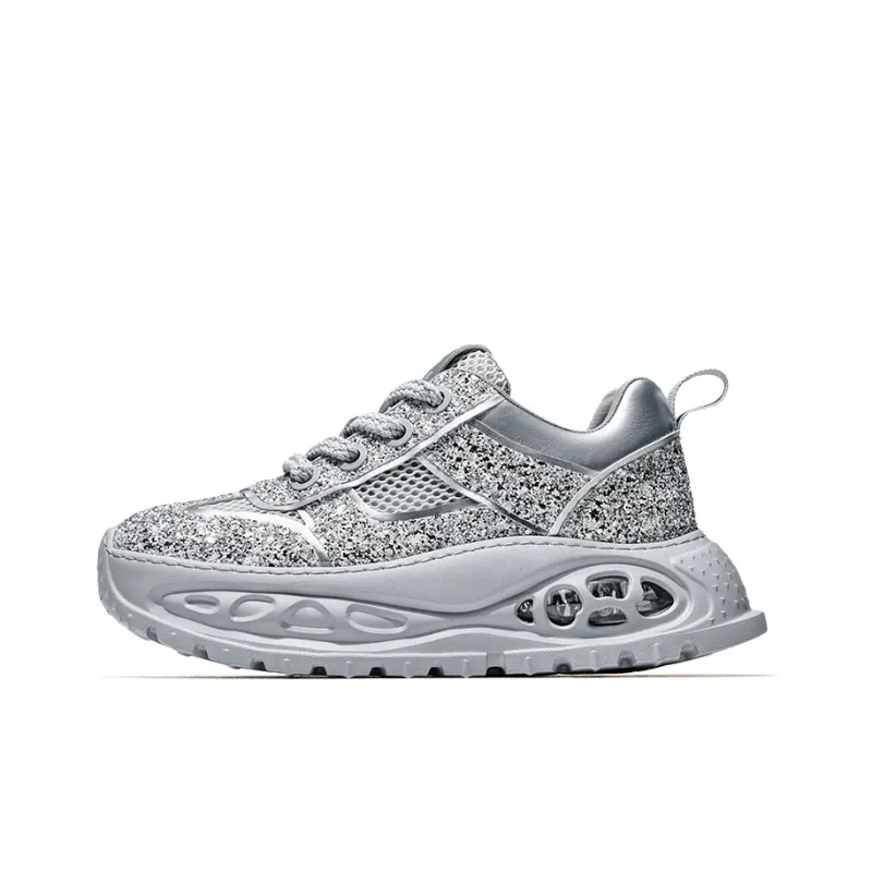 MOERBAI Breathable Lightweight Height Increasing Low-Top Casual Shoes Unisex-6
