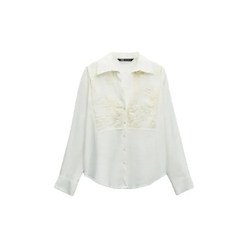 ZARA Shirts Women's White